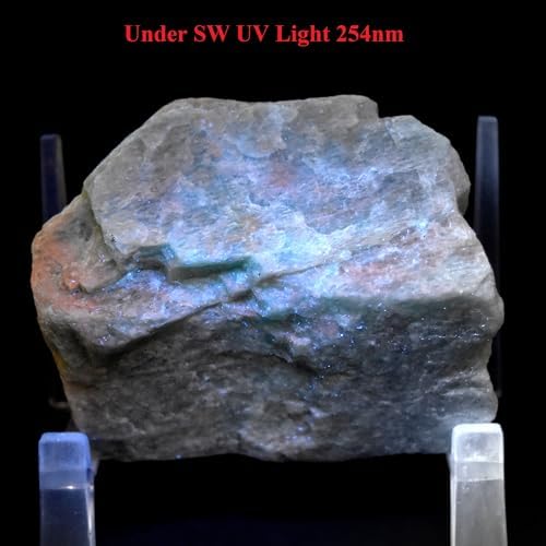 410g Blue Amazonite Rough Natural Crystal for Indoor Fountain