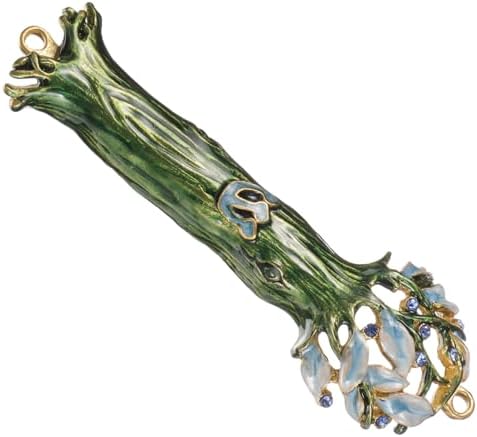Jewish Mezuzah Decor Metal Plaque Door Accent