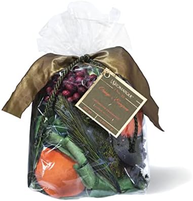 Aromatique Orange and Evergreen Potpourri Bag 7 Ounce