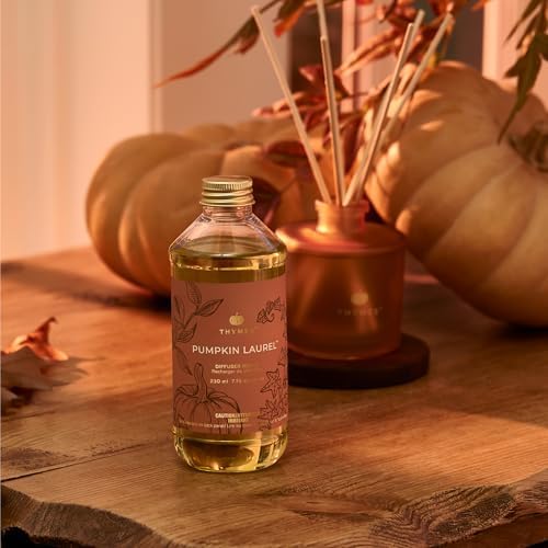 Thymes Pumpkin Laurel Reed Diffuser Oil Refill - Fall Aromatherapy Oil