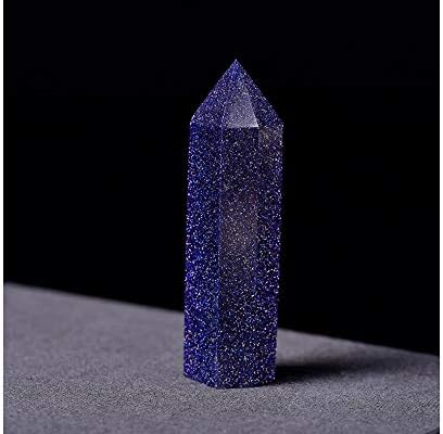 Blue Sandstone Healing Crystal Wand Pack of 2