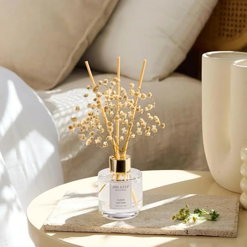 Airkeep Reed Diffuser Set of 3 for Home Aromatherapy