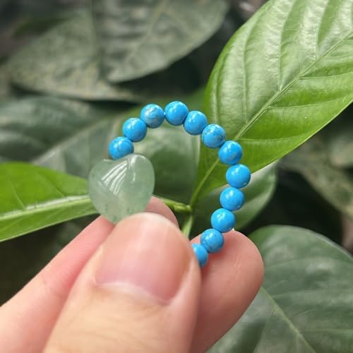 2Pcs Love Heart Ball Crystals Healing Stones Set