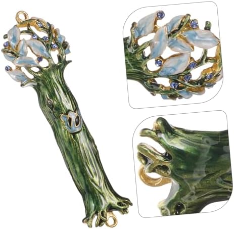 LIFKOME Retro Alloy Mezuzah Decor for Front Door