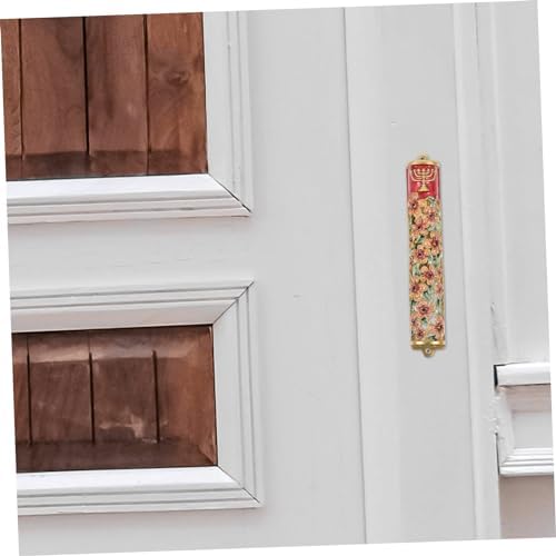 Jewish Mezuzah Scroll Decor for Door Blessing