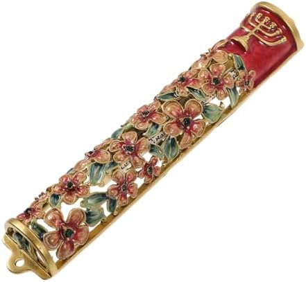 Jewish Mezuzah Scroll Decor for Door Blessing