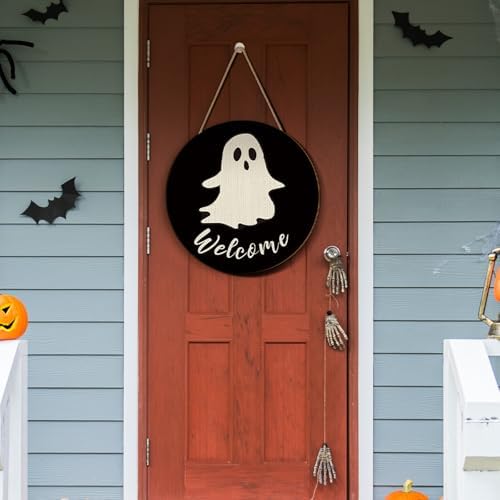 3 Pcs Halloween Wreath Front Door Decorations