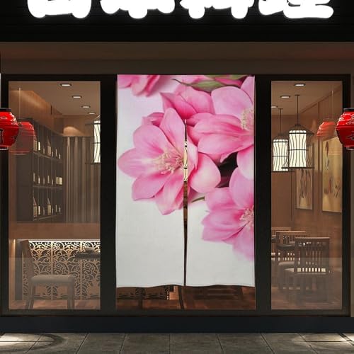Beautiful Flowers Door Curtain 57x17 Inches