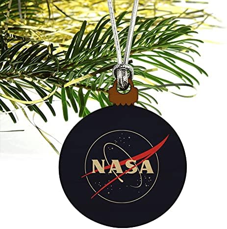 GRAPHICS MORE Classic Meatball Logo Mini Wood Christmas Ornament