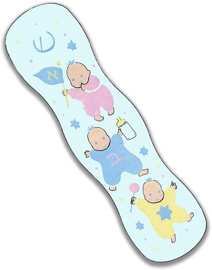 YourHolyLandStore Baby Boy Blue Mezuzah Case 1