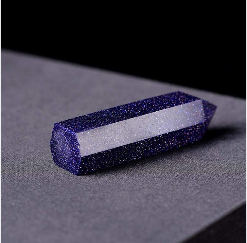 Blue Sandstone Healing Crystal Wand Pack of 2