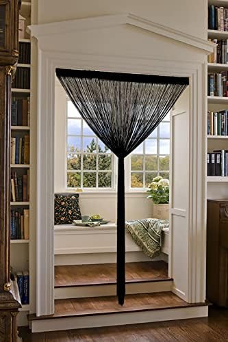 YIIBAII Door String Curtains Black 39x110