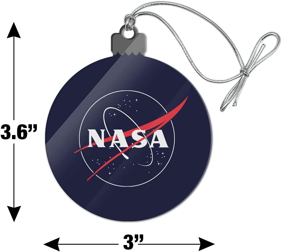 Graphics More Classic Meatball Logo Acrylic Christmas Ornament