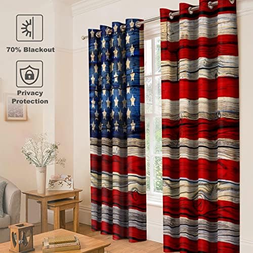 Jekeno 2 Panel Blackout Curtains with Grommets 52x84