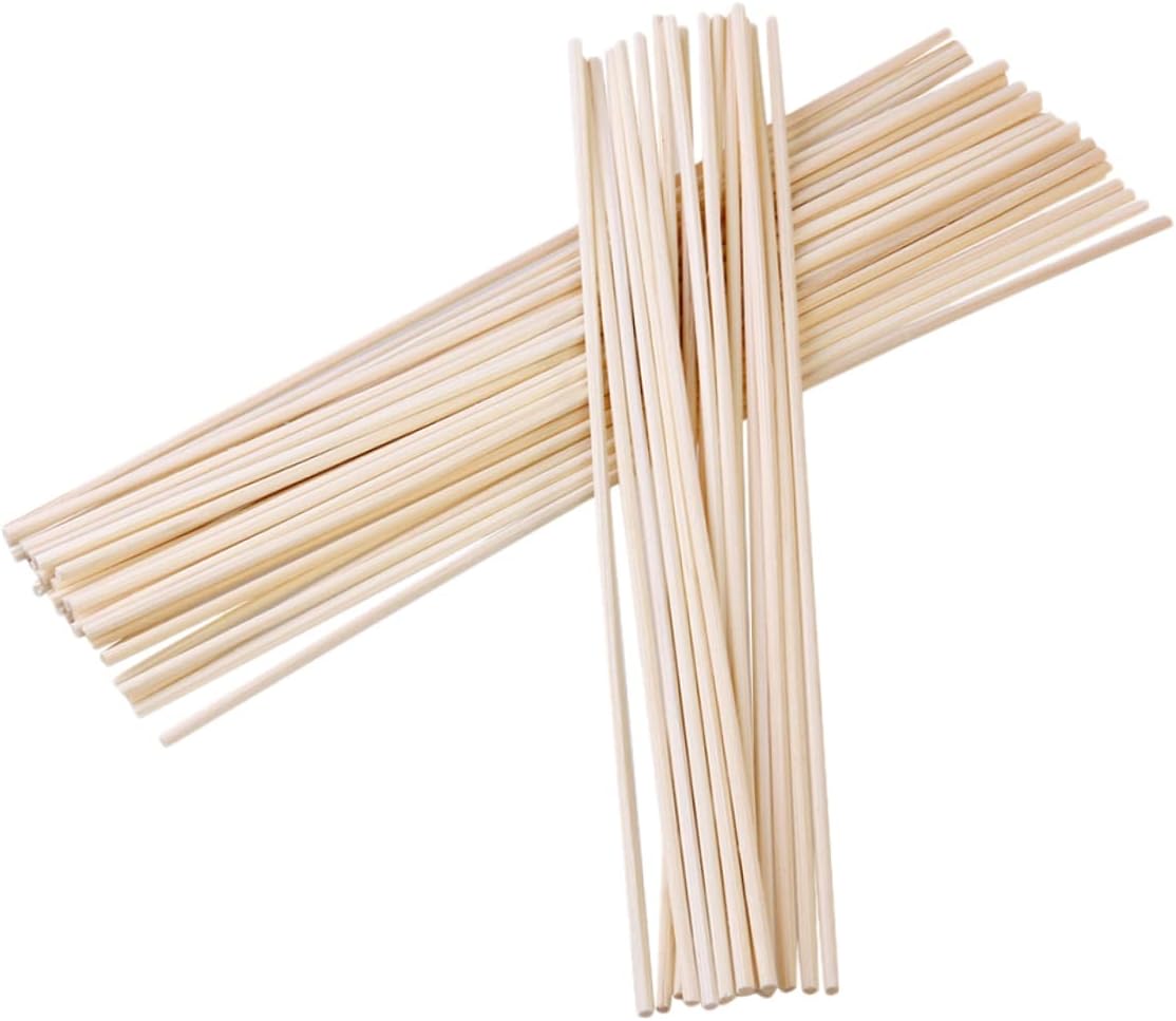 Cabilock Essential Oil Diffuser Sticks 100pcs Rattan