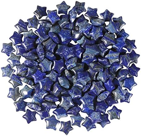 SUNYIK 20 Mini Star Crystal Stones for Healing and Jewelry