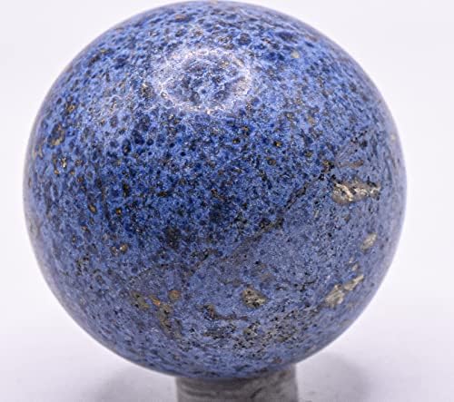 165g Deep Blue Dumortierite Sphere with Stand