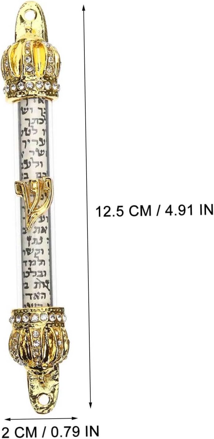 LIFKICH Door Mezuzah Jewish Metal Decorative Home Entrance Ornament