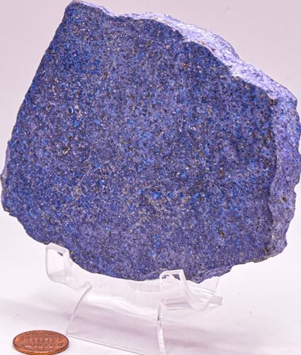 425 In Blue Dumortierite Slab with Inclusions