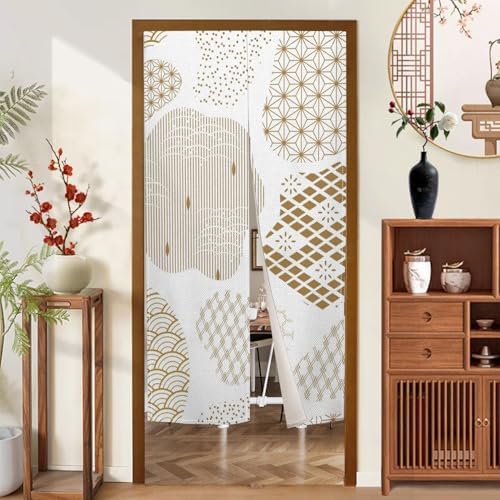 Japanese Noren Door Curtain 34x60 Inch Privacy Divider 1