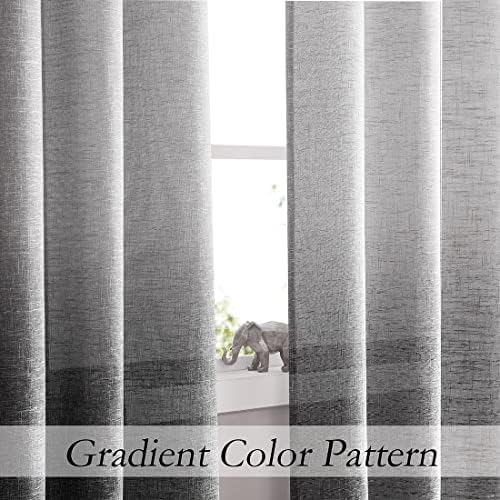Central Park Ombre Door Curtain 100 Wide Gradient Print