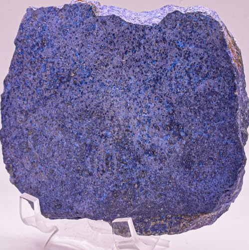 44 Blue Dumortierite Polished Slab - Natural Gemstone Decor Collection