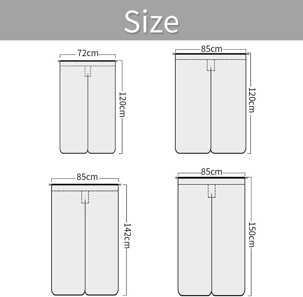 Leowefowa Japanese Noren Curtain 34x60inch Privacy Divider