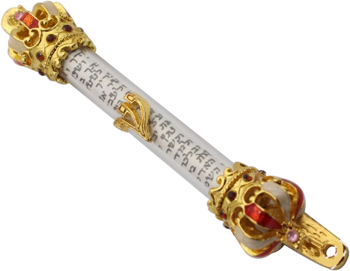 1PC Religious Holy Scroll Retro Decor Mezuzah Door Hanger