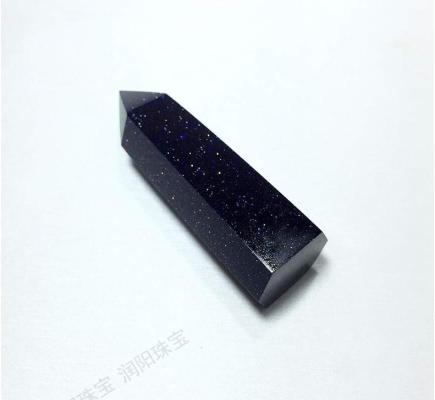 Blue Sandstone Healing Crystal Wand Pack of 2