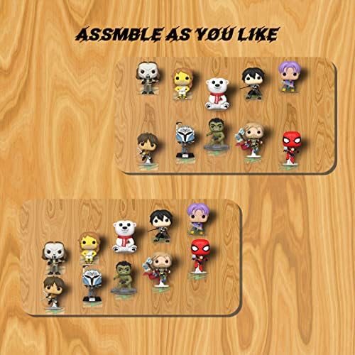 YODAR 10 Pack Floating Shelves for Funko Pop Figures