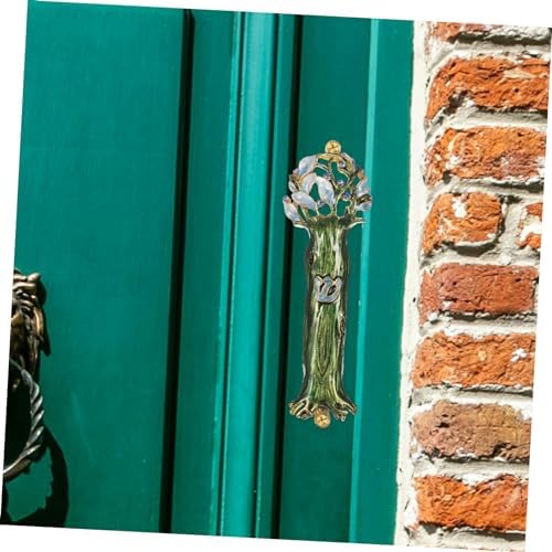 Greenadscapes Mezuzah Door Decor Metal Accent
