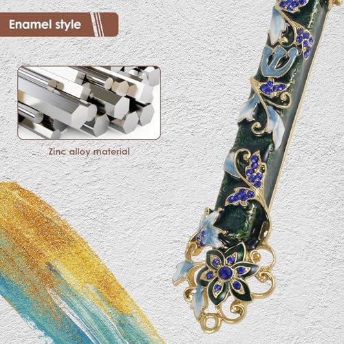 Hand Painted Mezuzah Zinc Alloy Enamel Decorative Mezuzah