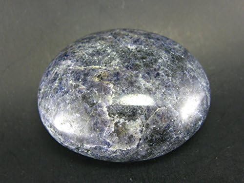 Blue Iolite Tumbled Stone From Tanzania 22 Inch