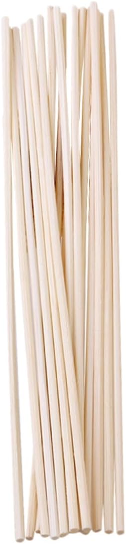 Set of 30 Natural Rattan Diffuser Sticks for Home Fragrance