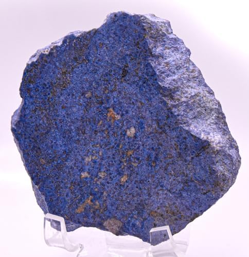 36 Inch Rich Blue Dumortierite with Quartz Inclusions Natural Gemstone Slab - Peru