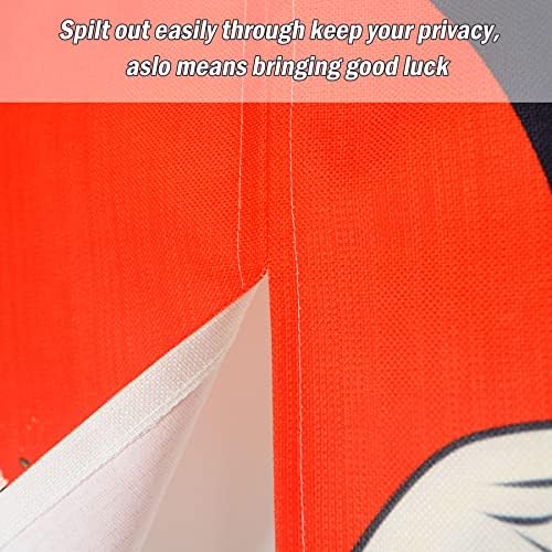 LIGICKY Japanese Style Cranes Door Curtain
