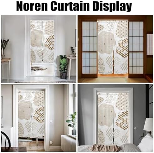 Japanese Noren Door Curtain 34x60 Inch Privacy Divider 1