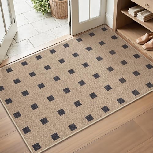 Woven 2x3 Washable Rugs for Entryway and Kitchen