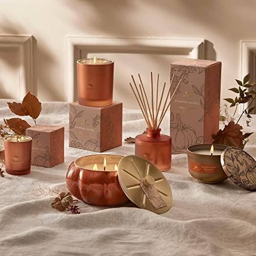Thymes Pumpkin Laurel Reed Diffuser Oil Refill - Fall Aromatherapy Oil