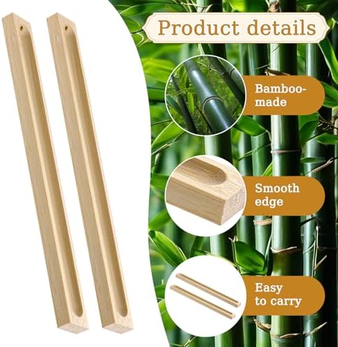 2 Pieces Bamboo Incense Holder for Sticks
