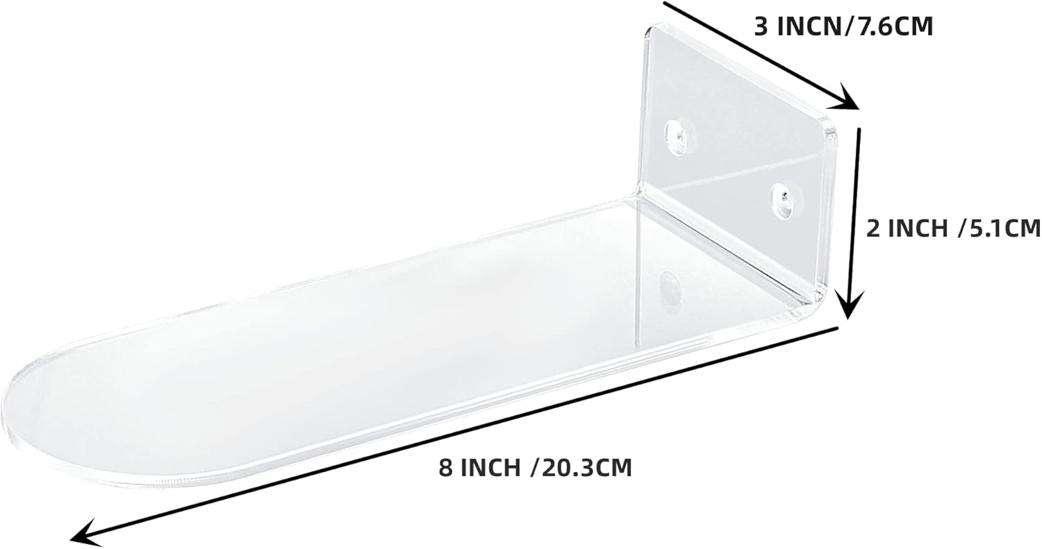 IEEK 12 Pack Floating Shoe Display Shelf