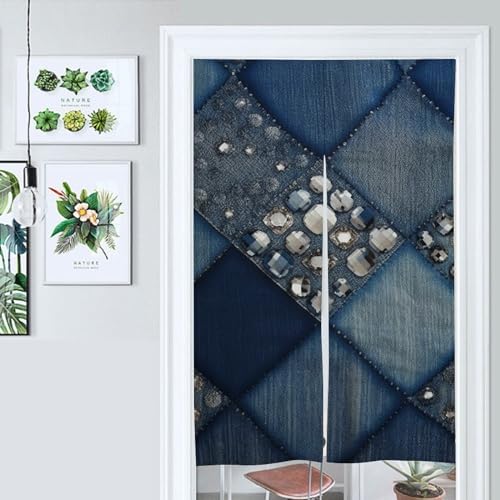 Japanese Noren Style Photo Printed Door Curtain