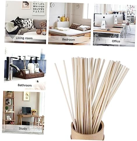 Cabilock 30pc Rattan Diffuser Sticks for Essential Oils