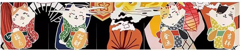Japanese Sushi Bar Noren Door Curtain Panel Z04