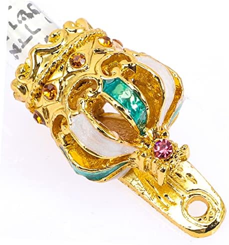 Decorative Metal Mezuzah for Outside Door