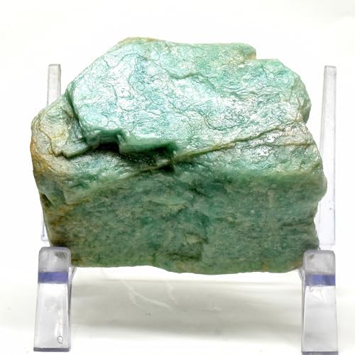 410g Blue Amazonite Rough Natural Crystal for Indoor Fountain