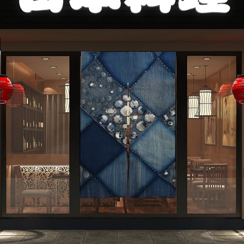 Japanese Noren Style Photo Printed Door Curtain