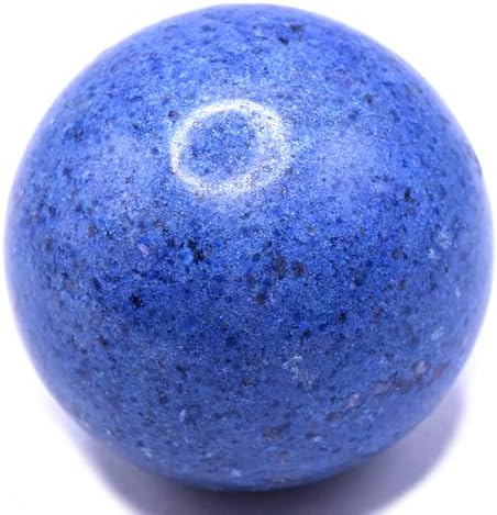 2 Inch Blue Dumortierite Sphere Polished Crystal Decor