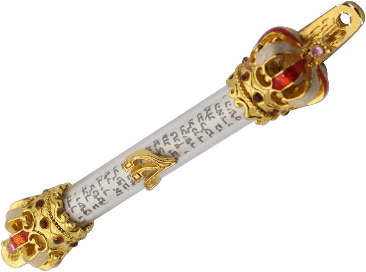 1PC Religious Holy Scroll Retro Decor Mezuzah Door Hanger