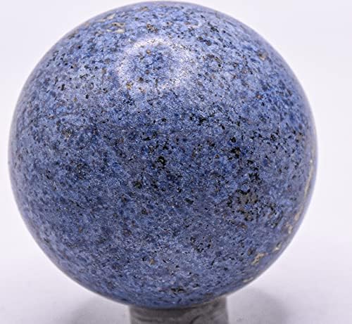 165g Deep Blue Dumortierite Sphere with Stand